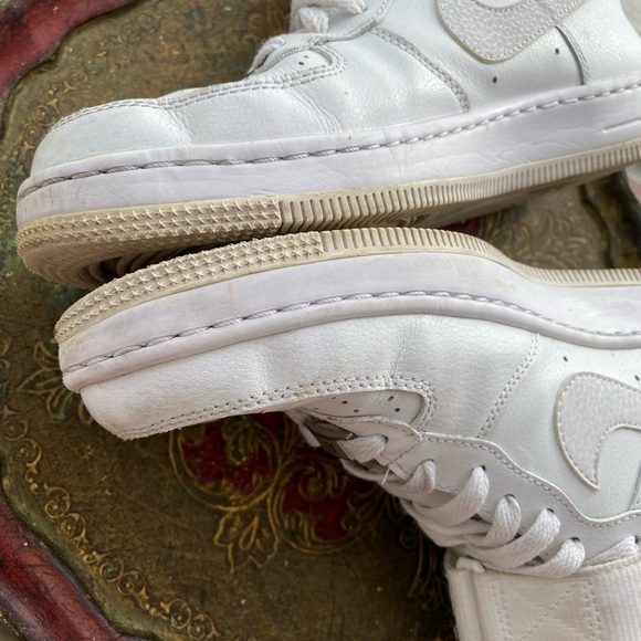 Nike Air Force 1 Ultra Force Mid ESS Women Size 7.5 White/White - Picture 5 of 7